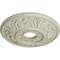 Ekena Millwork Valletta Ceiling Medallion (Fits Canopies up to 3 1/2"), 18"OD x 3 1/2"ID x 1"P, Clear Yellow CM18VLCYF - alternate 3